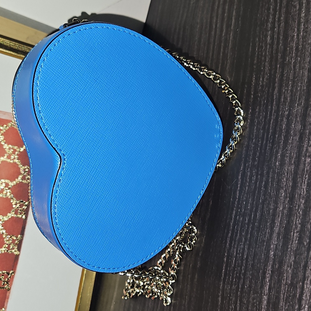 Kate Spade Nwot Love Shack Mini Heart Crossbody Bag - Picture 4 of 12